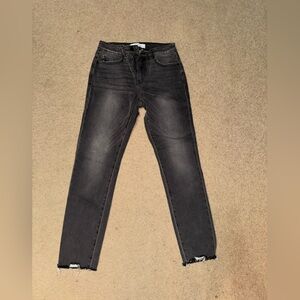 KanCan Distressed Black Skinny Jeans